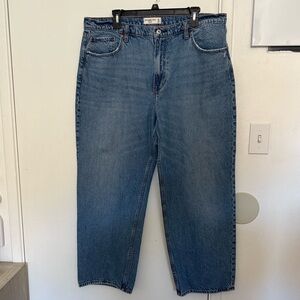 Abercrombie & Fitch Light Blue High Rise Jeans